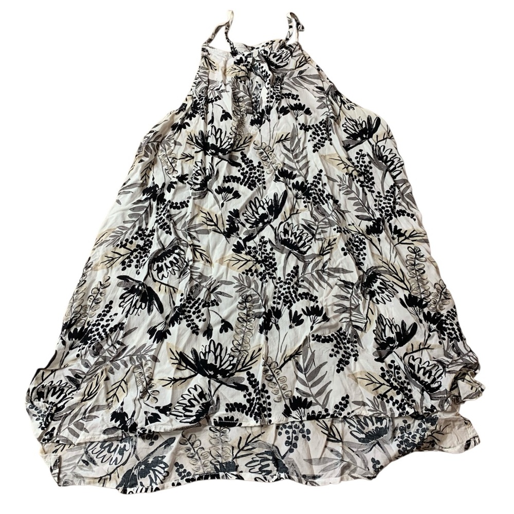 Old Navy Floral High-Low Halter Dress - Size S